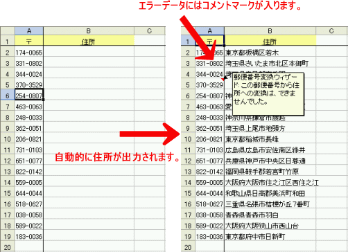 郵便番号７